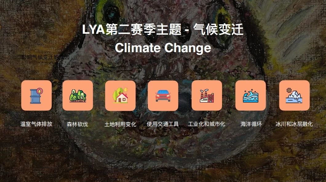 氣候變遷丨第二賽季 · 倫敦青年藝術(shù)家大賽報名啟動！